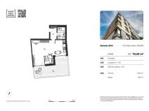 Prodej bytu 1+kk, Praha - Smíchov, Pod Barvířkou, 48 m2
