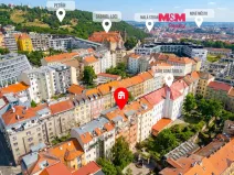 Prodej bytu 2+kk, Praha - Smíchov, Grafická, 42 m2