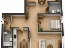 Prodej bytu 4+1, Meziměstí, Školní, 112 m2