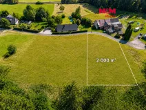 Prodej pozemku pro bydlení, Mostek, 2000 m2