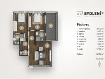 Pronájem bytu 3+kk, Teplice, U Nových lázní, 100 m2