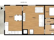 Prodej rodinného domu, Nepomuk, U Rybníka, 55 m2
