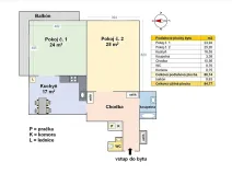 Pronájem bytu 2+1, Praha - Holešovice, U měšťanského pivovaru, 86 m2