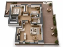 Prodej bytu 3+kk, Fryšták, 159 m2