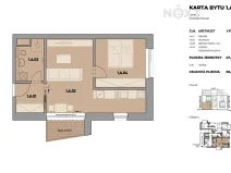 Prodej bytu 2+kk, Fryšták, 51 m2