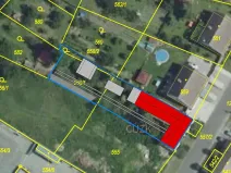 Prodej pozemku, Jevišovka, Nádražní, 750 m2