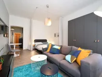 Pronájem bytu 1+1, Praha - Vršovice, Moskevská, 36 m2