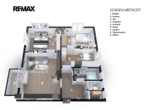 Pronájem bytu 3+1, Heřmanův Městec, Sokolská, 70 m2