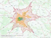 Pronájem garážového stání, Praha - Strašnice, Názovská, 11 m2