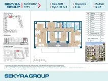 Prodej bytu 4+kk, Praha - Smíchov, Šiklové, 104 m2