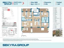 Prodej bytu 5+kk, Praha - Smíchov, Šiklové, 210 m2