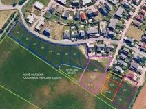 Prodej pozemku pro bydlení, Hrušovany u Brna, Pod Střediskem, 611 m2