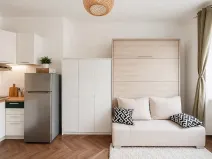 Pronájem bytu 1+kk, Praha - Holešovice, Tovární, 31 m2