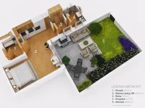 Pronájem bytu 1+kk, Brno, Jílkova, 38 m2
