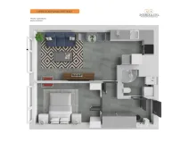 Pronájem bytu 2+kk, Praha - Prosek, Vysočanská, 45 m2