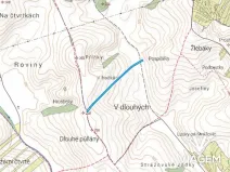Prodej podílu pole, Strážovice, 718 m2