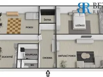 Prodej bytu 3+1, Přerov - Přerov I-Město, Sokolská, 77 m2