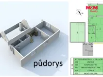 Prodej bytu 3+kk, Břežany II, 85 m2