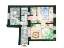 Pronájem bytu 2+1, Praha, Janáčkovo nábřeží, 80 m2