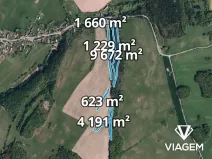 Prodej podílu lesa, Liptaň, 3475 m2