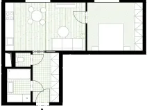 Prodej bytu 2+kk, Rychnov nad Kněžnou, Javornická, 50 m2