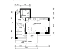 Prodej bytu 2+kk, Lanškroun, Vančurova, 58 m2