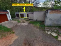 Prodej garáže, Ústí nad Labem, Hoření, 17 m2