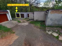 Prodej garáže, Ústí nad Labem, Hoření, 17 m2