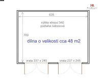 Pronájem komerční nemovitosti, Praha - Stodůlky, K Hájům, 48 m2