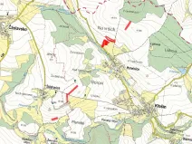 Prodej pole, Křešín, 24814 m2