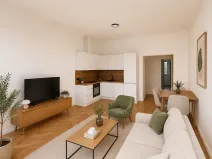Pronájem bytu 2+kk, Praha - Smíchov, Hořejší nábřeží, 48 m2