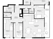 Pronájem bytu 5+kk, Praha - Jinonice, Kohoutových, 130 m2