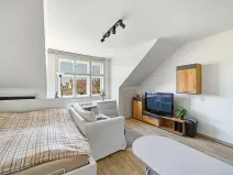 Pronájem bytu 1+kk, Praha - Kobylisy, Pakoměřická, 20 m2