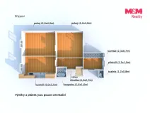 Pronájem rodinného domu, Nýřany, Jana Žižky, 104 m2