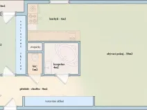 Pronájem bytu 2+1, Praha - Strašnice, Pod altánem, 71 m2