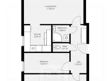Pronájem bytu 3+kk, Praha - Žižkov, Habrová, 59 m2