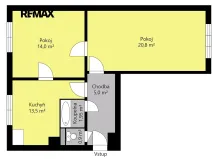 Prodej bytu 2+1, Čáslav, J. Myslbeka, 56 m2
