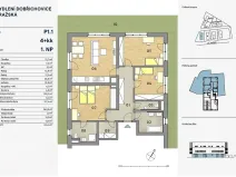 Prodej bytu 4+kk, Dobřichovice, Souběžná, 117 m2