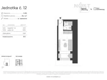 Prodej bytu 1+kk, Praha - Kyje, Vajgarská, 17 m2