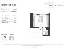 Prodej bytu 1+kk, Praha - Kyje, Vajgarská, 20 m2