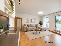 Pronájem bytu 1+kk, Liberec, Dukelská, 37 m2