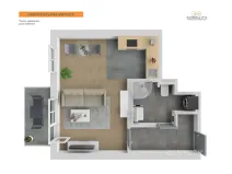 Prodej bytu 1+kk, Praha - Hostivař, 32 m2