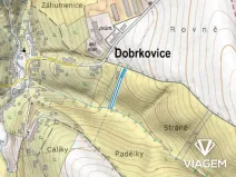 Prodej podílu zahrady, Dobrkovice, 886 m2