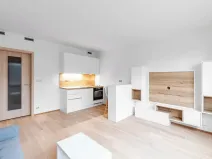 Pronájem bytu 1+kk, Praha - Vysočany, Bassova, 34 m2