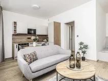 Pronájem bytu 1+kk, Praha - Karlín, Pobřežní, 27 m2