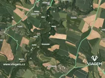 Prodej podílu lesa, Kokořín, 7736 m2