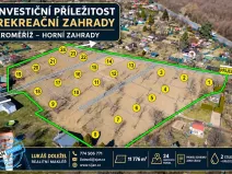 Prodej zahrady, Kroměříž, 11776 m2