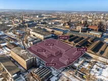 Pronájem výrobních prostor, Ostrava, 9648 m2