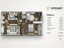 Prodej bytu 3+1, Ústí nad Labem, Příkopy, 74 m2