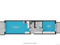 Prodej bytu 2+kk, Praha - Košíře, Naskové, 62 m2